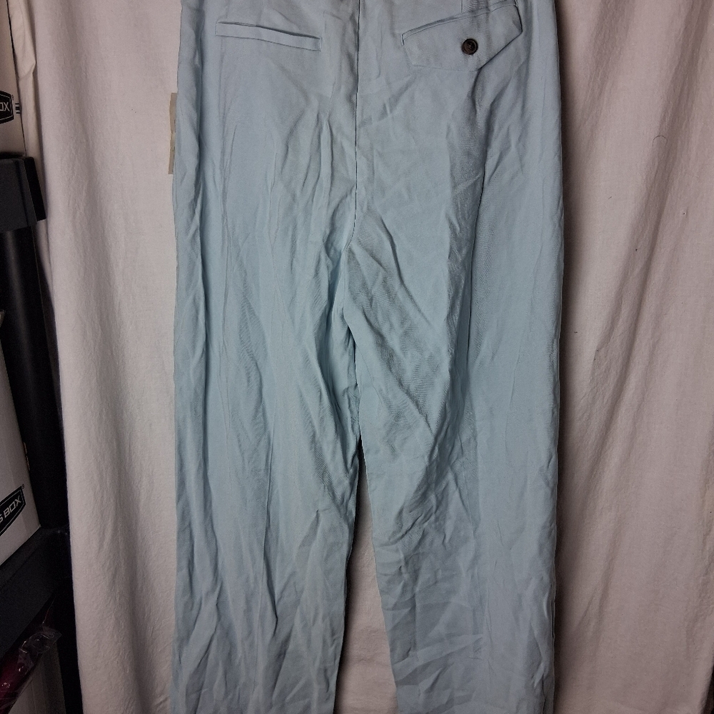 A New Day Light Blue Women's Pants Size 4 - Picture 5 of 6